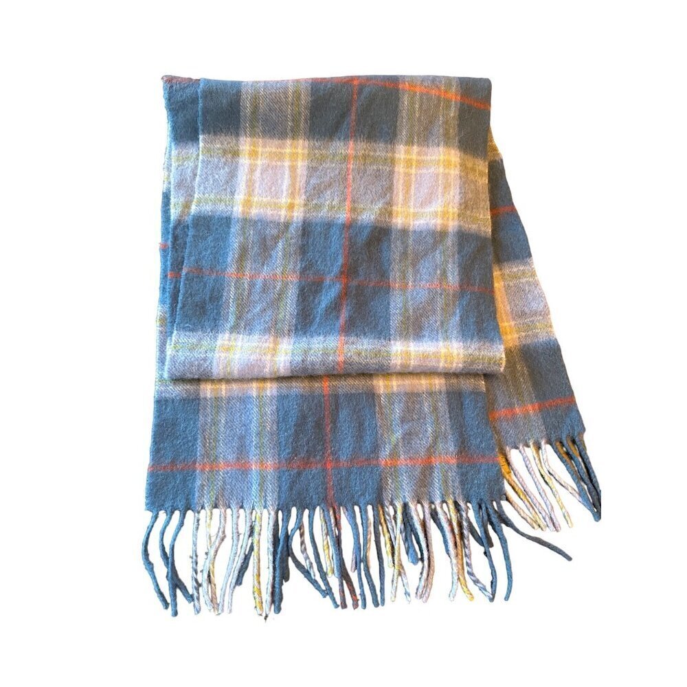 Clans Scotland 100% Lambswool Tartan Scarf Muffler